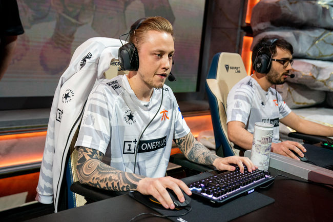 프나틱의 '레클레스' 마틴 라르손(왼쪽)과 '힐리생' 지드라베츠 갈라보프. /라이엇 게임즈 플리커.