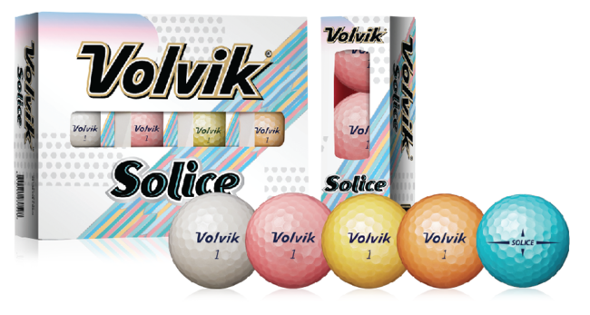 하이 글로시 3중 나노 코팅의 솔리체(Solice) 골프공. /볼빅 제공.
