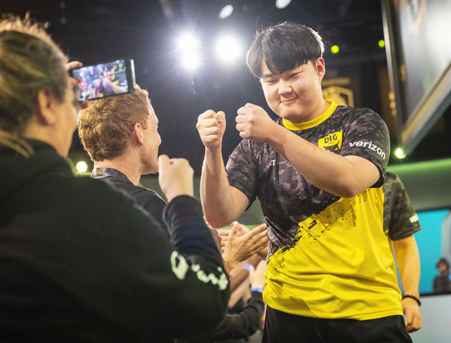 디그니타스의 탑 라이너 '후니' 허승훈. /라이엇 게임즈 플리커.