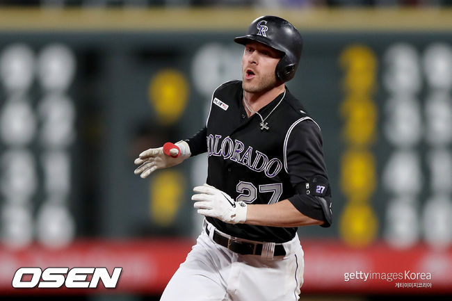 [사진] 콜로라도 로키스 트레버 스토리. ⓒGettyimages(무단전재 및 재배포 금지)