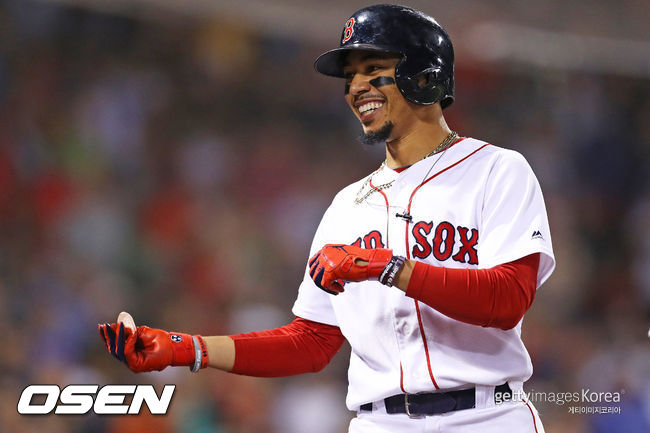 [사진] 보스턴 레드삭스 무키 베츠. ⓒGettyimages(무단전재 및 재배포 금지)