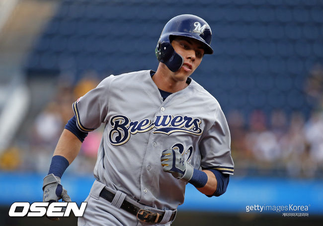 [사진] 밀워키 브루어스 크리스티안 옐리치 ⓒGettyimages(무단전재 및 재배포 금지)