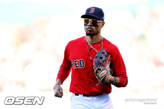 [사진] 보스턴 레드삭스 무키 베츠. ⓒGettyimages(무단전재 및 재배포 금지)