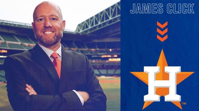 휴스턴 제임스 클릭 단장 / 출처=MLB.com