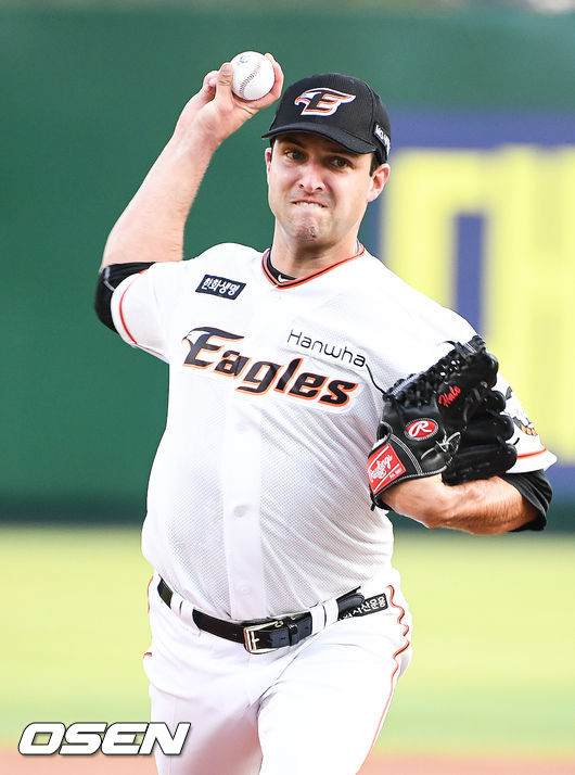 [OSEN=대전,박준형 기자 ] 한화 선발투수 헤일이 역투하고 있다. / soul1014@osen.co.kr