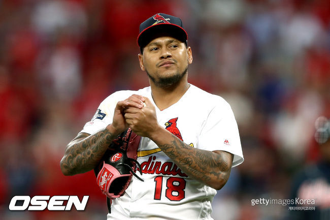 [사진] 세인트루이스 카디널스 카를로스 마르티네스. ⓒGettyimages(무단전재 및 재배포 금지)
