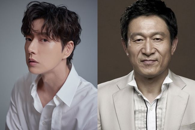 [사진=MBC 제공] 배우 박해진(왼쪽)과 김응수(오른쪽)가 MBC 새 드라마 '꼰대인턴'으로 뭉친다.