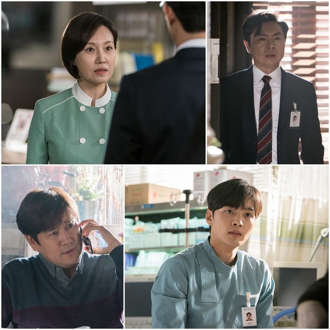 [사진=삼화네트웍스 제공] '낭만닥터 김사부 2'의 진경, 임원희, 변우민, 김민재가 날카로운 일침을 담은 어록들로 감동을 더하고 있다. 