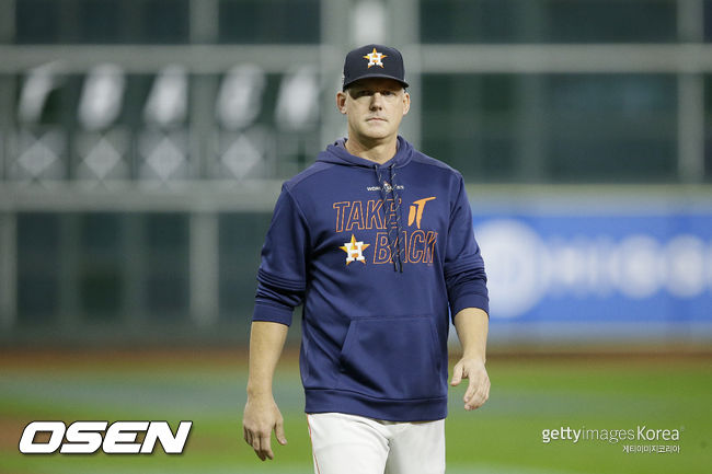 [사진] 휴스턴 애스트로스 A.J. 힌치 전 감독. ⓒGettyimages(무단전재 및 재배포 금지)