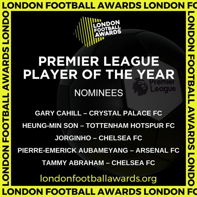 [사진] 런던 풋볼 어워즈 공식 트위터.