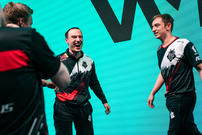 '퍽즈' 루카 페르코비치(왼쪽)와 '캡스' 라스무스 뷘터. /라이엇 게임즈 플리커.