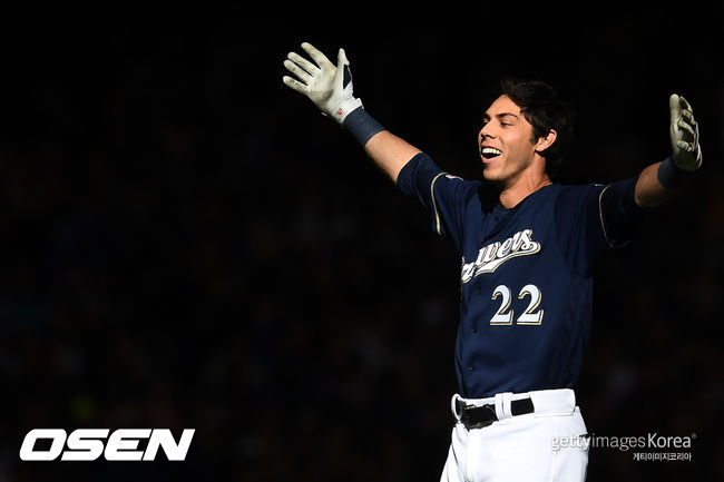 [사진] 밀워키 브루어스 크리스티안 옐리치. ⓒGettyimages(무단전재 및 재배포 금지)