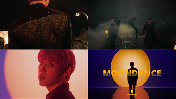 [사진=브랜뉴뮤직 제공] AB6IX 멤버 전웅의 첫 솔로곡 '문댄스' 뮤직비디오 티저가 공개됐다.