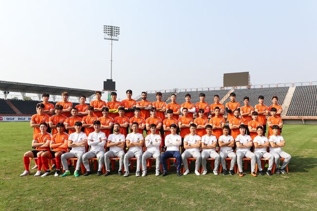 틱가든스파리조트(치앙라이, 태국)/ 2020 K리그 전지훈련/ K리그2/ 제주유나이티드/ 오전 훈련/ 제주 단체/ 사진 곽동혁