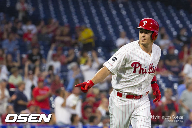 [사진] 필라델피아 필리스 J.T. 리얼무토. ⓒGettyimages(무단전재 및 재배포 금지)