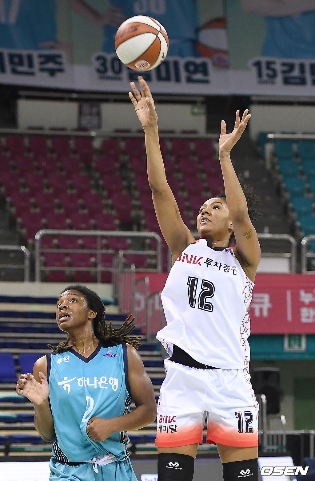 3쿼터 BNK 단타스가 슛을 하고 있다. /youngrae@osen.co.kr 