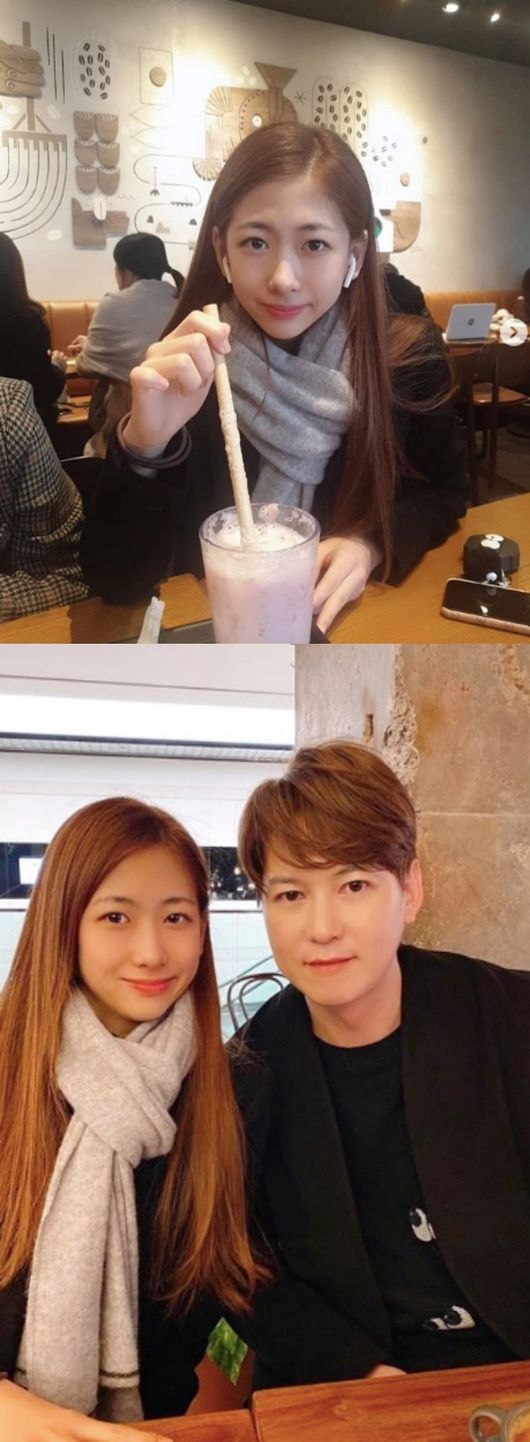 [사진=박민하 SNS] 아역배우 박민하가 아빠 박찬민 아나운서와 일상 사진을 공유했다.