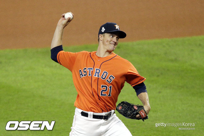 [사진] 휴스턴 애스트로스 잭 그레인키. ⓒGettyimages(무단전재 및 재배포 금지)