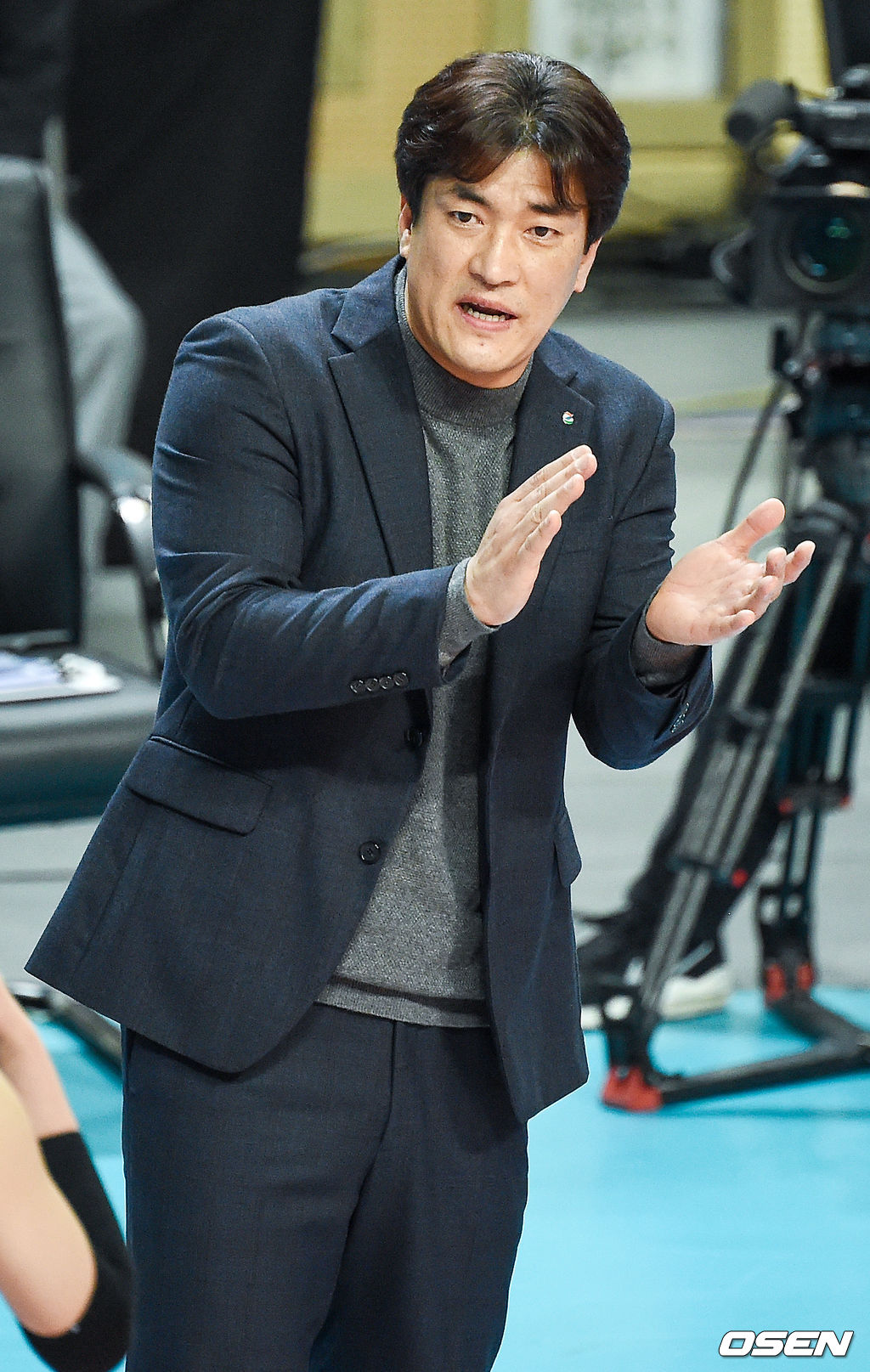 GS칼텍스 차상현 감독이 선수들을 독려하고 있다 / soul1014@osen.co.kr