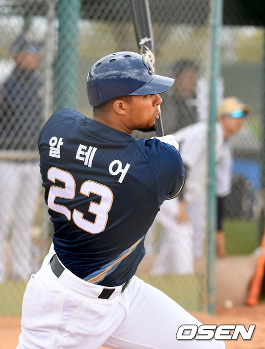 NC 알테어가 1타점 적시 2루타를 날리고 있다. /jpnews@osen.co.kr