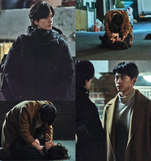 [사진=MBC 제공] '더 게임: 0시를 향하여'에서 옥택연과 임주환이 더욱 갈등한다.