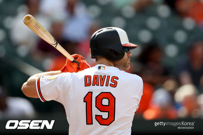 [사진] 볼티모어 오리올스 크리스 데이비스. ⓒGettyimages(무단전재 및 재배포 금지)