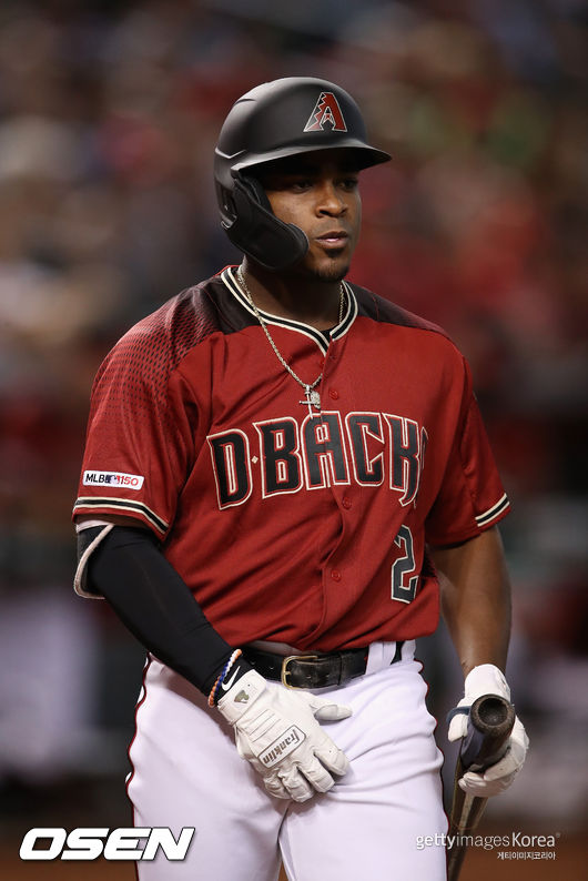 [사진] 애리조나 다이아몬드백스 도밍고 레이바. ⓒGettyimages(무단전재 및 재배포 금지)