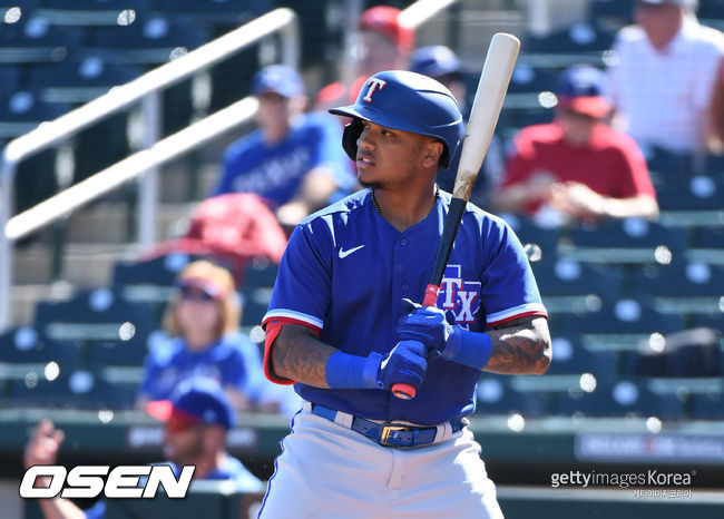 [사진] 텍사스 레인저스 윌리 칼훈. ⓒGettyimages(무단전재 및 재배포 금지)