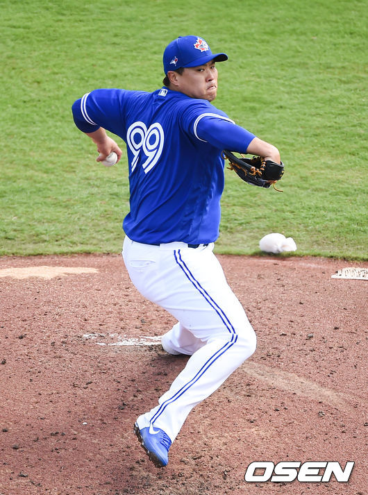 2회초 류현진이 역투하고 있다 /soul1014@osen.co.kr