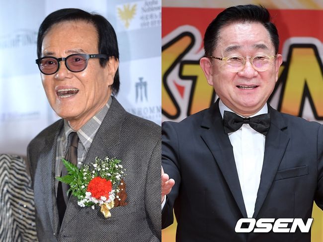 자니윤(왼쪽)과 이홍렬. OSEN DB