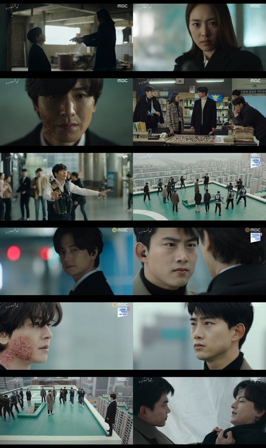 [사진=MBC 제공] '더 게임: 0시를 향하여'에서 옥택연, 임주환, 이연희가 반전 엔딩으로 결말에 대한 호기심을 높였다.