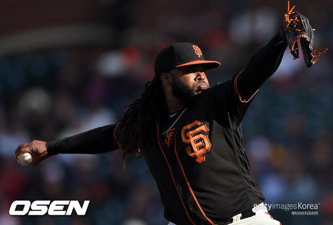 [사진] 샌프란시스코 자이언츠 자니 쿠에토. ⓒGettyimages(무단전재 및 재배포 금지)