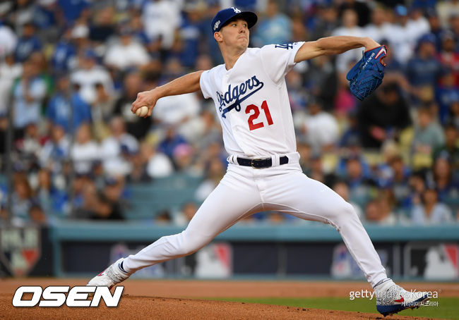 [사진] LA 다저스 워커 뷸러. ⓒGettyimages(무단전재 및 재배포 금지)