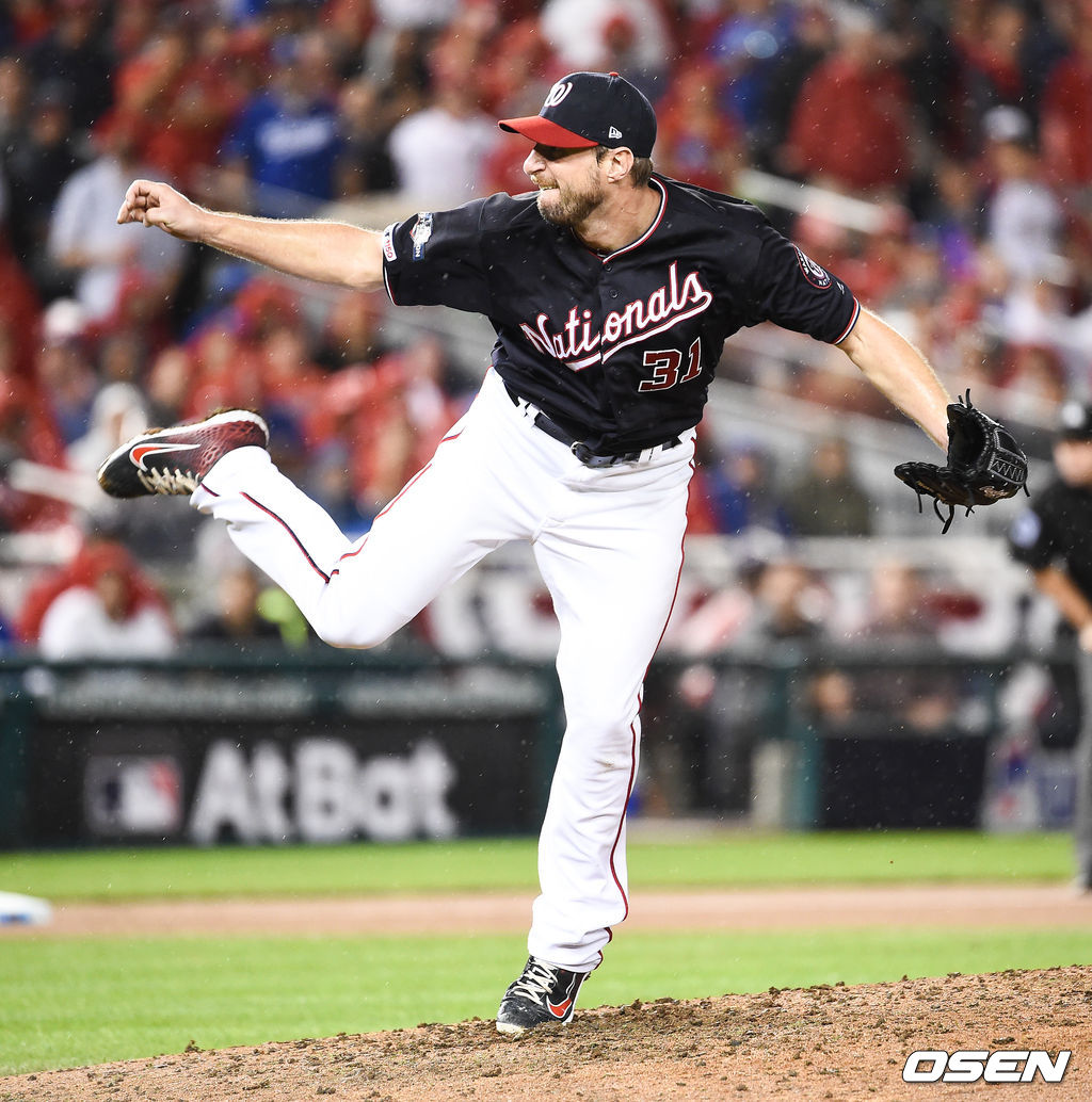 워싱턴 선발투수 슈어저가 역투하고 있다 /soul1014@osen.co.kr