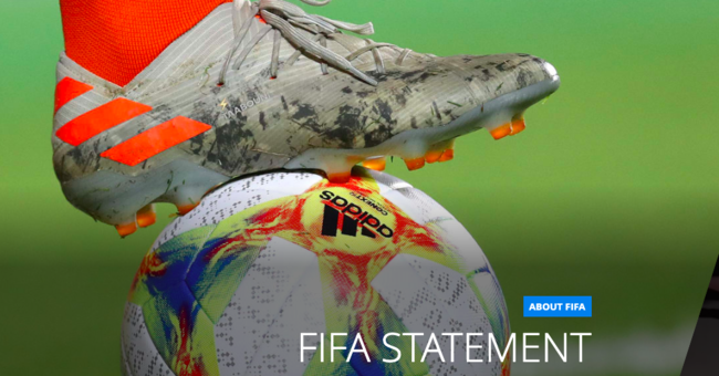 [사진]FIFA 홈페이지