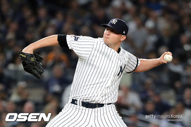 [사진] 뉴욕 양키스 잭 브리튼. ⓒGettyimages(무단전재 및 재배포 금지)
