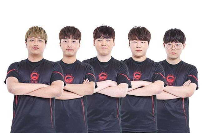 VRLU 기블리 선수단. /펍지주식회사 제공.