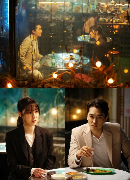 [사진=MBC 제공] 배우 송승헌과 서지혜가 '저녁 같이 드실래요?'에서 호흡을 맞춘다. 