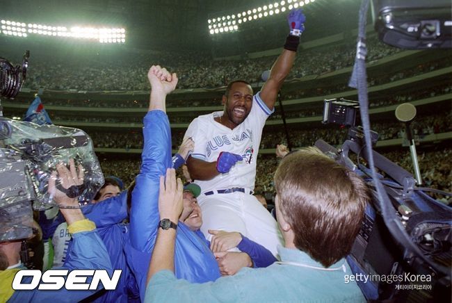 [사진] 토론토 블루제이스 조 카터. ⓒGettyimages(무단전재 및 재배포 금지)