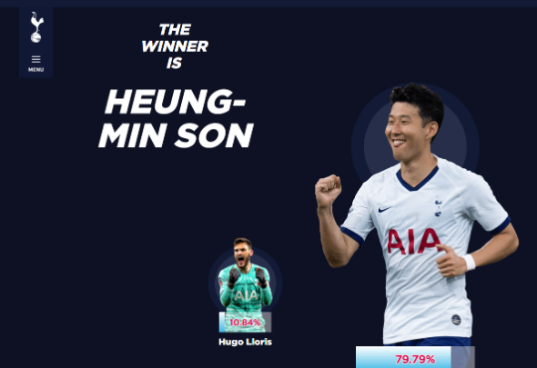 [사진] 토트넘 공식 홈피.