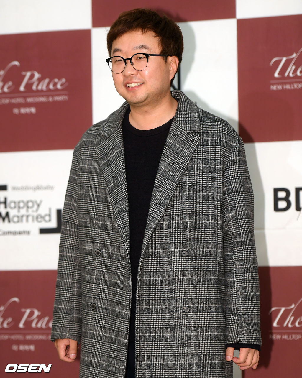 [사진=OSEN DB] 코미디언 박휘순이 소속사 없이 홀로 활동하는 가운데 열애를 고백했다. 사진은 과거 정인욱, 허민의 결혼식에 하객으로 참석한 모습이다. 