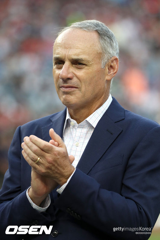 [사진] 메이저리그 사무국 롭 만프레드 커미셔너. ⓒGettyimages(무단전재 및 재배포 금지)