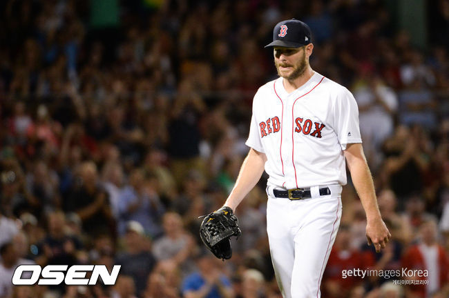 [사진] 보스턴 레드삭스 크리스 세일. ⓒGettyimages(무단전재 및 재배포 금지)
