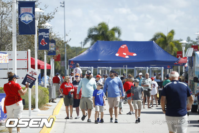 [사진] 보스턴 레드삭스 스프링캠프 구장. ⓒGettyimages(무단전재 및 재배포 금지)