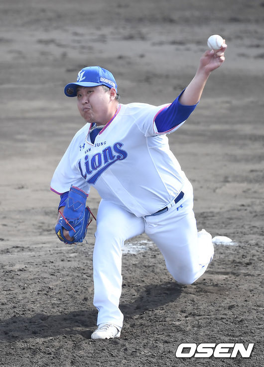 노성호가 역투하고 있다. /youngrae@osen.co.kr 