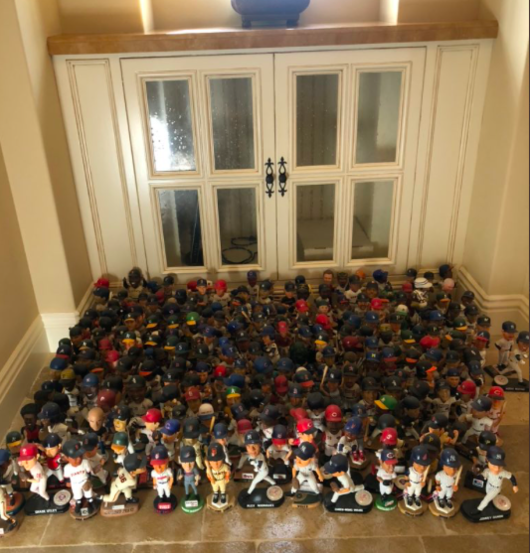 [사진] 하렌이 모은 300여개의 버블헤드 /하렌 트위터