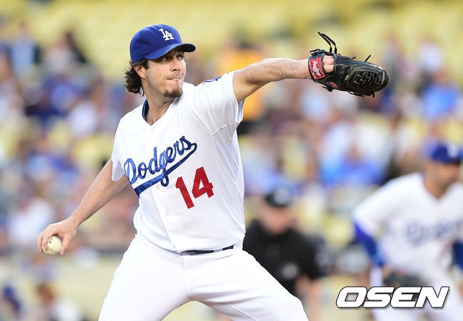2014년 LA 다저스 시절 댄 하렌 /jpnews@osen.co.kr
