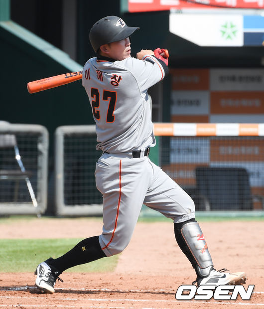 2회말 이해창이 타격하고 있다./   soul1014@osen.co.kr