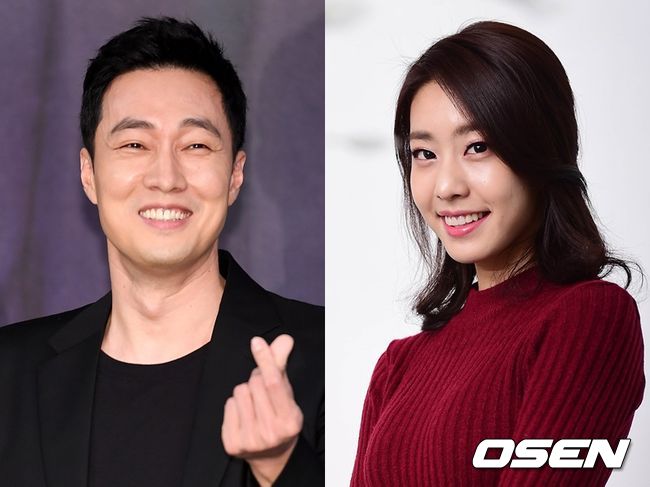 소지섭(왼쪽)과 조은정이 법적 부부가 됐다. OSEN DB