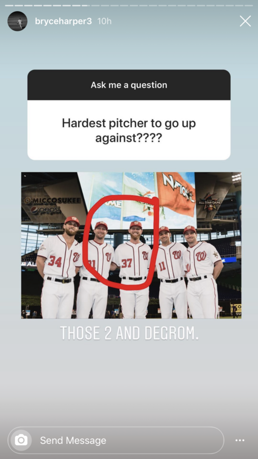 [사진] 하퍼 인스타그램 캡처